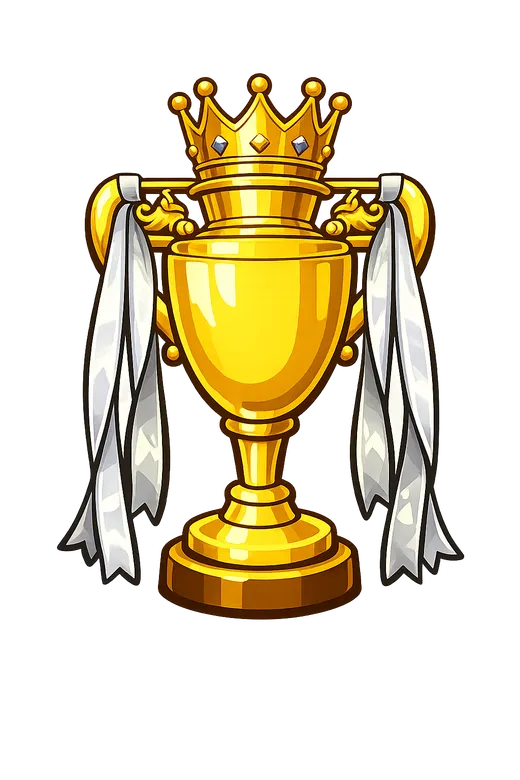 League title trophy