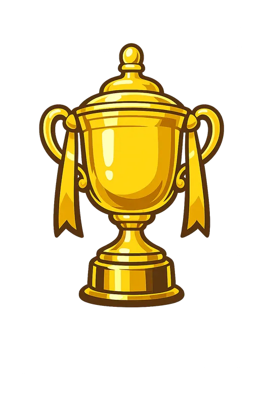 Domestic cup trophy
